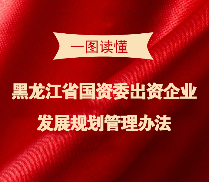 【图解】黑龙江省国资委出资企业发展规划管理办法